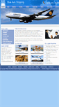 Mobile Screenshot of blueaxisshipping.com